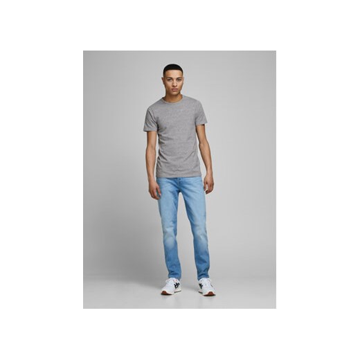 Jack&Jones T-Shirt Basic 12058529 Szary Stretch Fit XL MODIVO