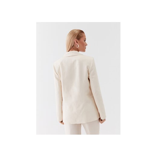Patrizia Pepe Marynarka 2S1453/A052-W347 Écru Regular Fit Patrizia Pepe 38 MODIVO