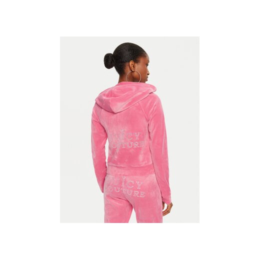 Juicy Couture Bluza Regal Madison JCBAS224828 Różowy Slim Fit Juicy Couture XS MODIVO