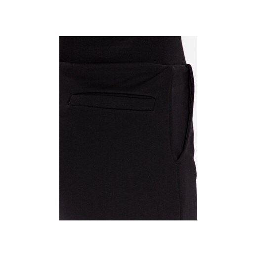 KARL LAGERFELD Spodnie dresowe Future Logo 225W1050 Czarny Regular Fit Karl Lagerfeld M MODIVO