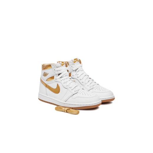 Nike Sneakersy Air Jordan 1 Retro Hi Og FD2596 107 Biały Nike 37_5 MODIVO