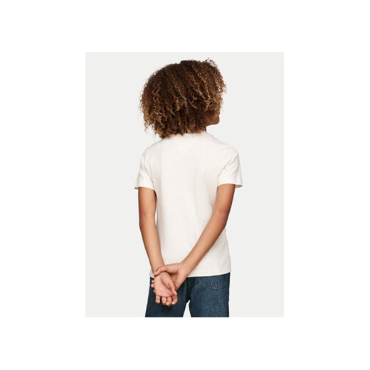 Tommy Hilfiger T-Shirt Essential KS0KS00397 Beżowy Regular Fit Tommy Hilfiger 10Y MODIVO