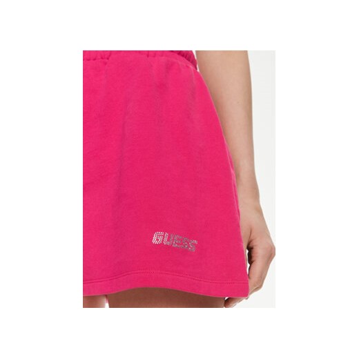 Guess Szorty sportowe Eleanora V4RD04 KC5O0 Różowy Relaxed Fit Guess S MODIVO