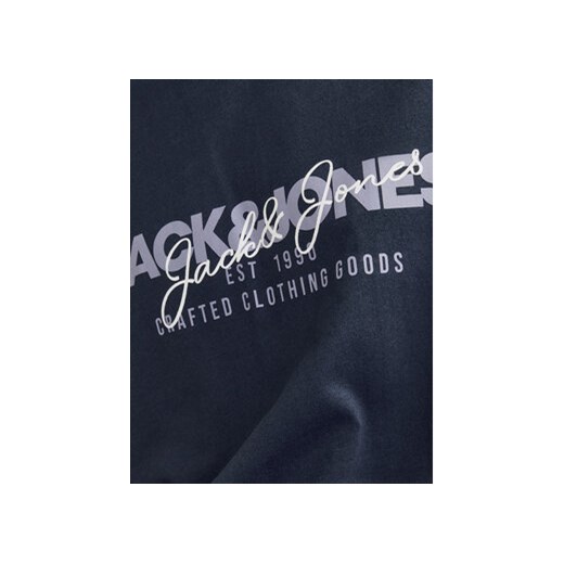 Jack&Jones T-Shirt Alvis 12256803 Granatowy Standard Fit M MODIVO