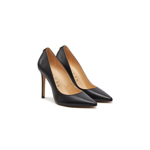 Guess Szpilki Gabben FLTGAB LEA08 Czarny Guess 41 MODIVO