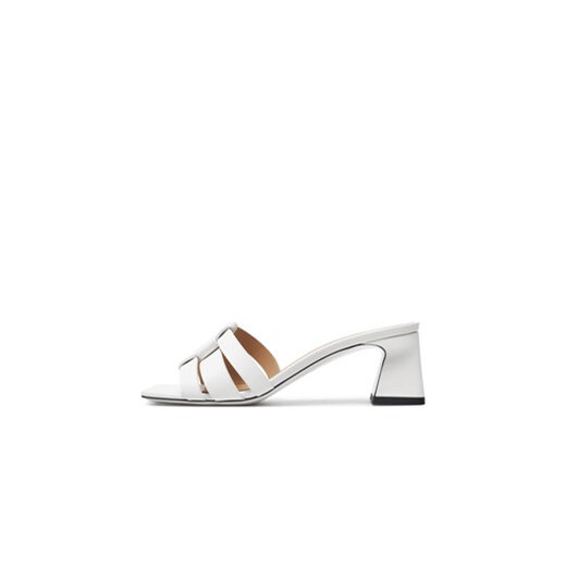 Pollini Klapki SA28305C0ITT0100 Biały 40 MODIVO