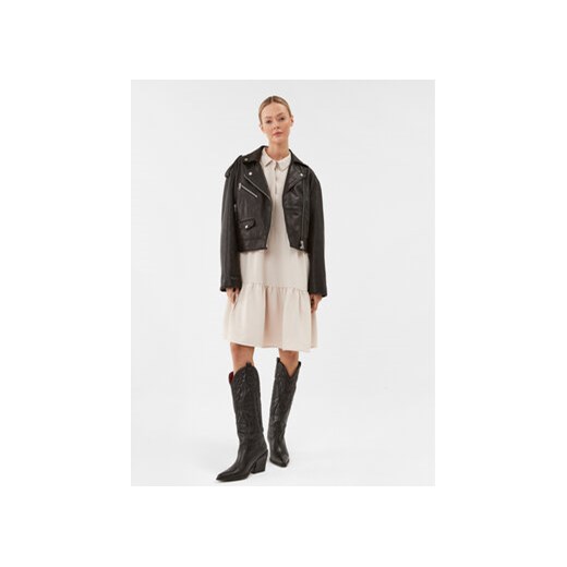 Vero Moda Sukienka codzienna Inge 10293730 Beżowy Regular Fit Vero Moda M MODIVO