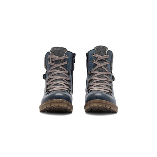 Rieker Botki Y9131-15 Niebieski Rieker 42 MODIVO