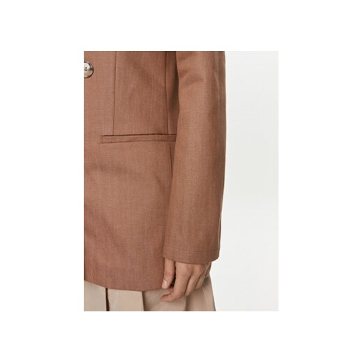 MAX&Co. Marynarka Filippo 24160410 Brązowy Regular Fit 40 MODIVO