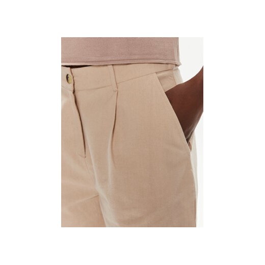 Brave Soul Szorty materiałowe LSRT-548LAYAAL Beżowy Straight Fit M MODIVO