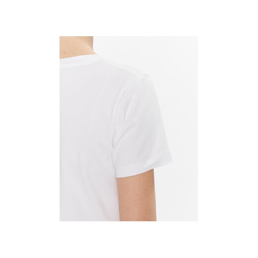EA7 Emporio Armani T-Shirt 8NTT50 TJFKZ 1100 Biały Regular Fit S MODIVO