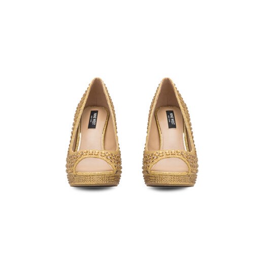 Nine West Sandały MAIRA SY8020-9NW Złoty Nine West 39 MODIVO