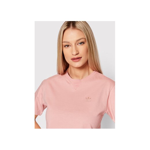 adidas T-Shirt Playera HE6890 Różowy Regular Fit 30 MODIVO