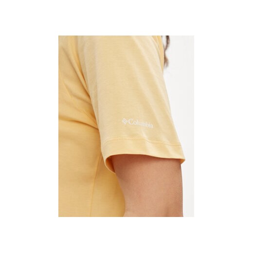 Columbia T-Shirt North Cascades™ 1992085 Żółty Relaxed Fit Columbia S MODIVO