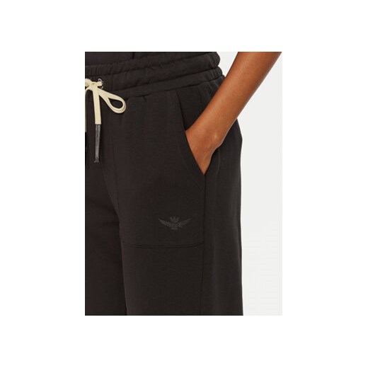 Aeronautica Militare Spodnie dresowe 242PF963DF568 Czarny Regular Fit Aeronautica Militare XS MODIVO