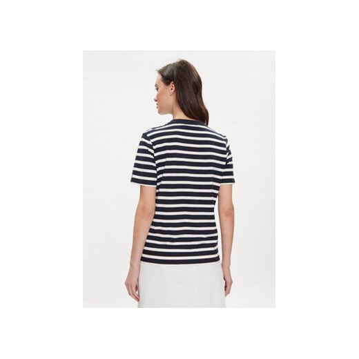 Tommy Hilfiger T-Shirt Gold Button WW0WW41211 Granatowy Regular Fit Tommy Hilfiger XS MODIVO