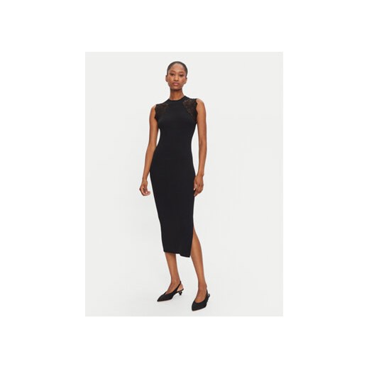 Morgan Sukienka dzianinowa 242-RMAGDA Czarny Slim Fit Morgan M MODIVO