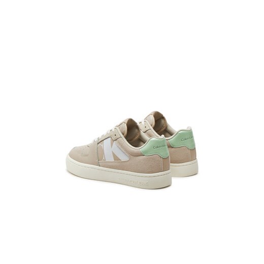 Calvin Klein Jeans Sneakersy Classic Cupsole Low Nbs YW0YW01520 Écru 37 MODIVO