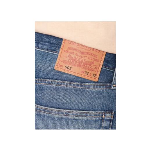 Levi's® Jeansy 501® 00501-3412 Niebieski Original Fit 36_30 MODIVO