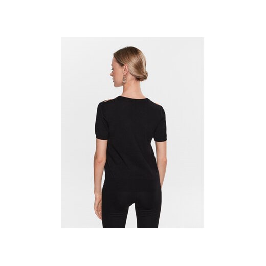 Luisa Spagnoli Sweter Mitre 57853 Czarny Regular Fit Luisa Spagnoli L MODIVO