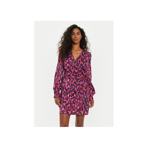 Guess Sukienka koktajlowa Marion W4BK40 WGLK2 Różowy Slim Fit Guess XS MODIVO