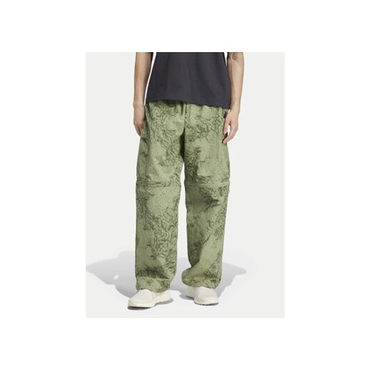 adidas Spodnie cargo City Escape Premium IY1507 Zielony Loose Fit XL MODIVO