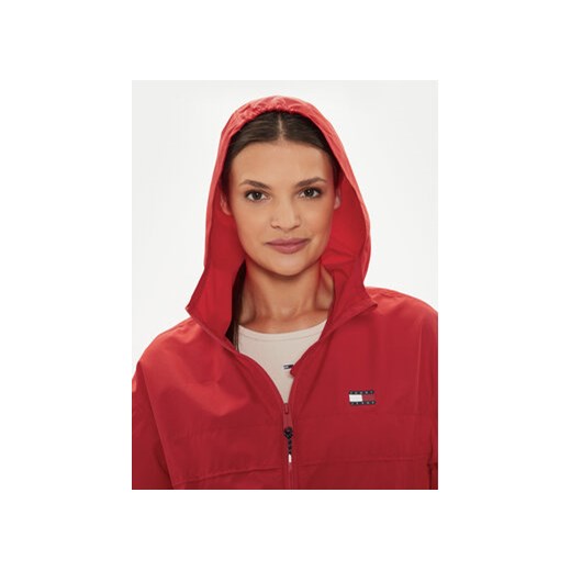 Tommy Jeans Wiatrówka Chicago DW0DW19302 Czerwony Regular Fit Tommy Jeans M MODIVO