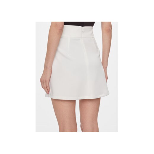 Max Mara Leisure Spódnica trapezowa Varina 2416771037 Biały Regular Fit L MODIVO
