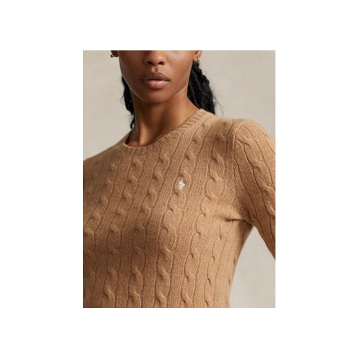 Polo Ralph Lauren Sweter 211910421002 Beżowy Regular Fit Polo Ralph Lauren XS MODIVO