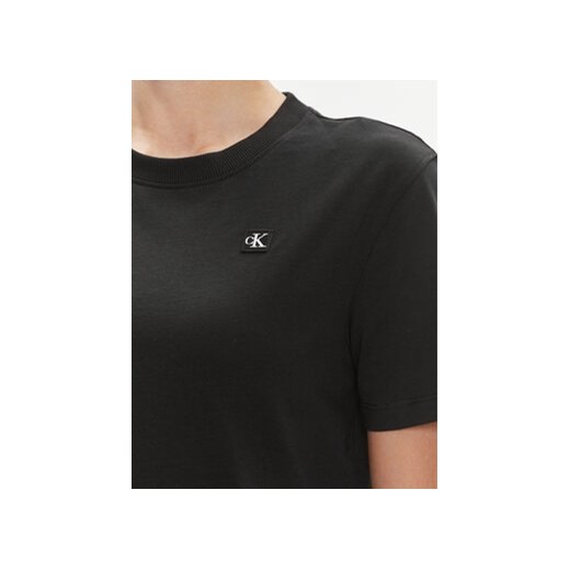 Calvin Klein Jeans T-Shirt J20J223226 Czarny Regular Fit XXS MODIVO