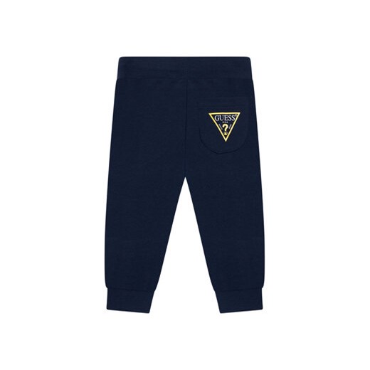 Guess Spodnie dresowe N93Q17 KAUG0 Granatowy Regular Fit Guess 6Y MODIVO