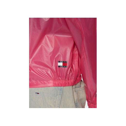 Tommy Jeans Wiatrówka Tjw Glossy Tech Chicago Ext DW0DW17229 Różowy Regular Fit Tommy Jeans S MODIVO
