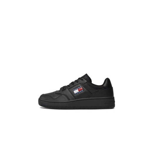 Tommy Jeans Sneakersy Tjm Retro Basket Ess EM0EM01395 Czarny Tommy Jeans 41 MODIVO