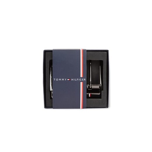 Tommy Hilfiger Pasek Męski AM0AM11618 Czarny Tommy Hilfiger 85 MODIVO
