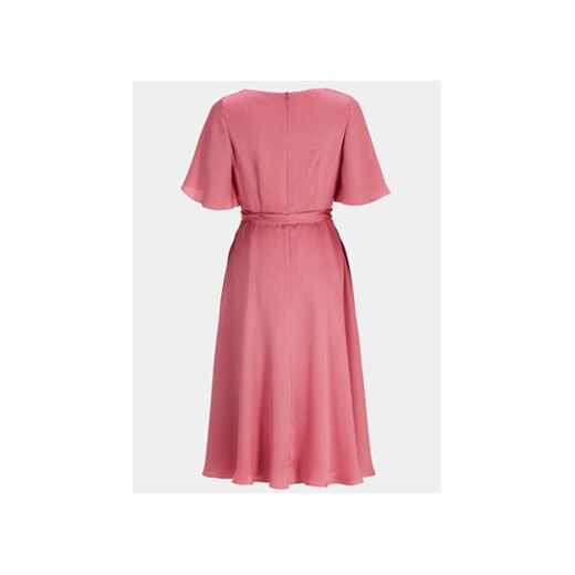 Swing Sukienka koktajlowa 5AG14500 Różowy Regular Fit Swing 46 MODIVO