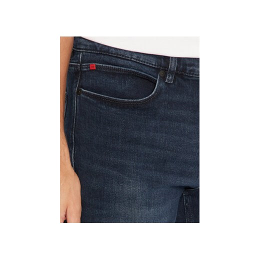 Hugo Jeansy 50522149 Granatowy Slim Fit 33_32 MODIVO