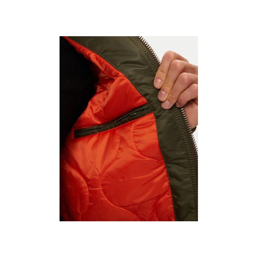 SCHOTT N.Y.C. Kurtka bomber 210100RS Zielony Regular Fit Schott N.y.c. XXL MODIVO