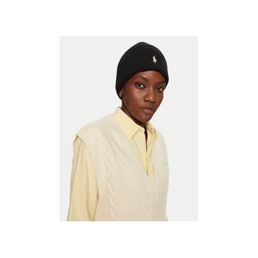 Polo Ralph Lauren Czapka 455954355007 Czarny Polo Ralph Lauren one size MODIVO