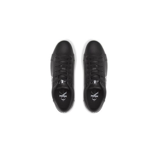 Calvin Klein Jeans Sneakersy Classic Cupsole Laceup Low Lth YM0YM00491 Czarny 46 MODIVO