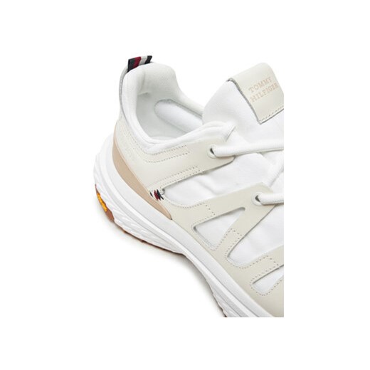 Tommy Hilfiger Sneakersy Tech Runner Craft Vibram FM0FM05133 Écru Tommy Hilfiger 45 MODIVO