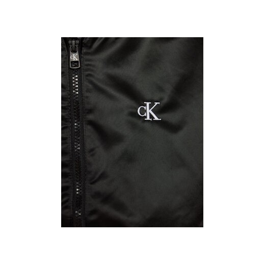 Calvin Klein Jeans Kurtka bomber IB0IB01980 Czarny Regular Fit 10Y MODIVO