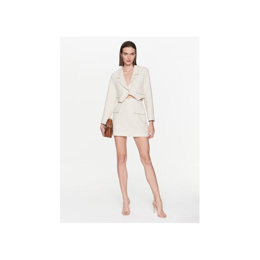 MVP Wardrobe Marynarka MVPE3GI058.0TE0161 Écru Regular Fit Mvp Wardrobe 42 MODIVO