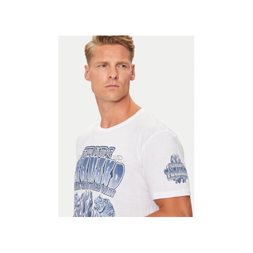 Brave Soul T-Shirt MTS-149SKEN Biały Regular Fit M MODIVO