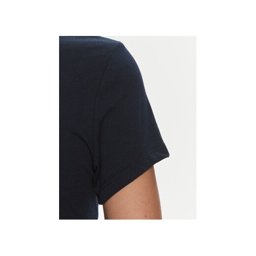Tommy Jeans T-Shirt Essential DW0DW17839 Granatowy Slim Fit Tommy Jeans XXS MODIVO