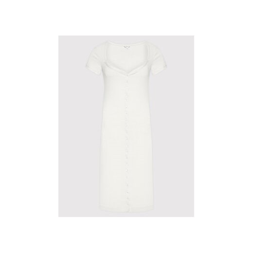 Guess Sukienka codzienna WBGK01 KB9E2 Biały Slim Fit Guess L MODIVO