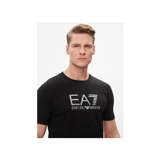 EA7 Emporio Armani T-Shirt 3DPT71 PJM9Z 1200 Czarny Regular Fit M MODIVO