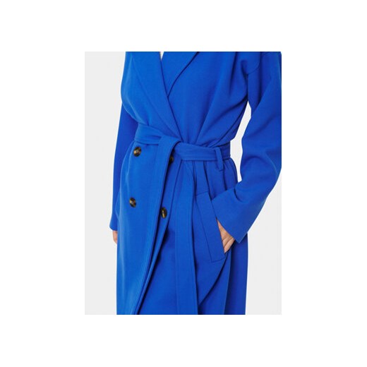 Saint Tropez Płaszcz przejściowy 30512308 Niebieski Oversize Saint Tropez M MODIVO