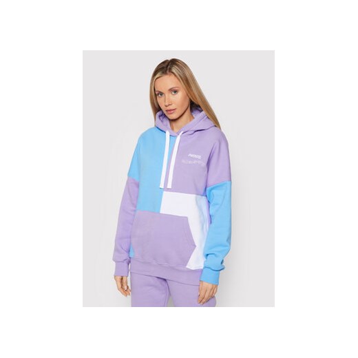 PROSTO. Bluza KLASYK Nevermind 2042 Fioletowy Regular Fit Prosto. XS MODIVO