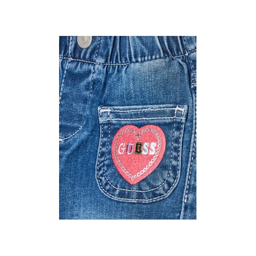 Guess Jeansy A3YA00 D4CA0 Granatowy Relaxed Fit ze sklepu MODIVO w kategorii Spodnie i półśpiochy - zdjęcie 176887317
