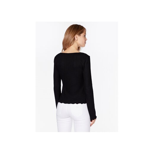 Gina Tricot Bluzka Alba 18689 Czarny Regular Fit Gina Tricot M MODIVO